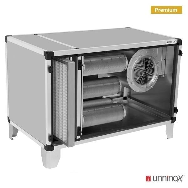 Système professionnel de filtration et de purification d'air Unninox FTBK-4000