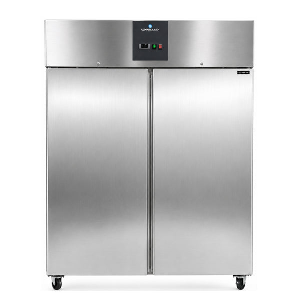 Professionele koelkast 2-deurs RVS 1400 L