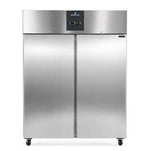Professionele RVS vrieskast 2-deurs –1200
