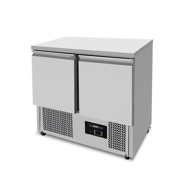 Gekoelde Werkbank 2 Deuren GN 1/1 – 90 x 70 x 85h cm