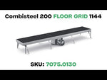 200 caniveau de sol 1144 — Combisteel 7075.0130