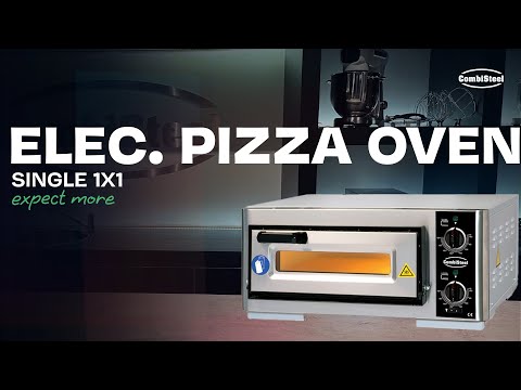 Elec. four à pizza mono 1 x 1 — Combisteel 7491.1000