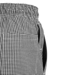 Pantalon de cuisine Whites Easyfit à petits carreaux noirs XS — A026T-XS
