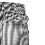 Pantalon de cuisine Whites Easyfit à petits carreaux noirs XS — A026T-XS