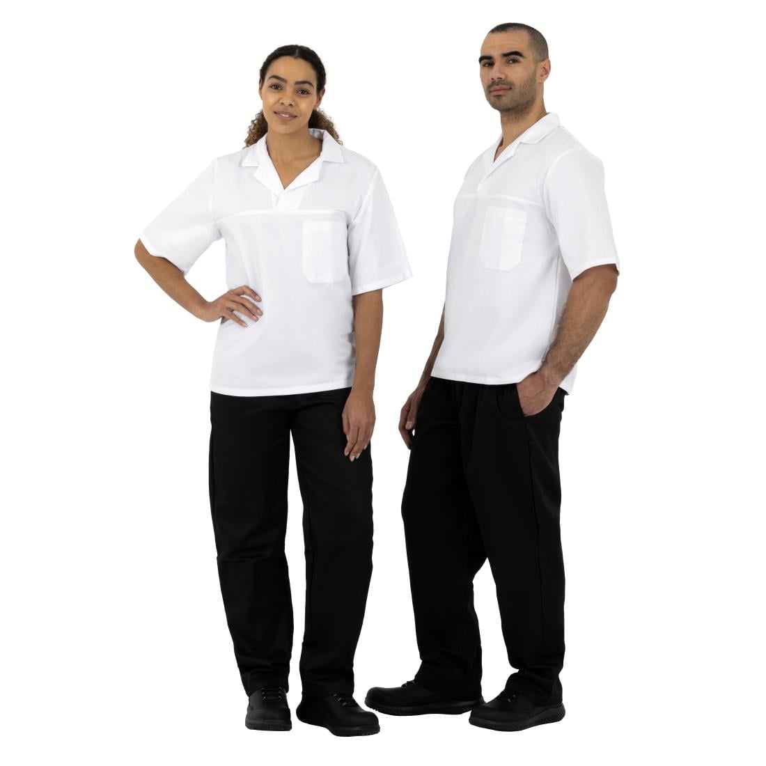 Pantalon de cuisine en polycoton Whites Vegas noir S — A582-S