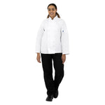 Veste de cuisine mixte Whites Vegas manches longues blanche L — A134-L