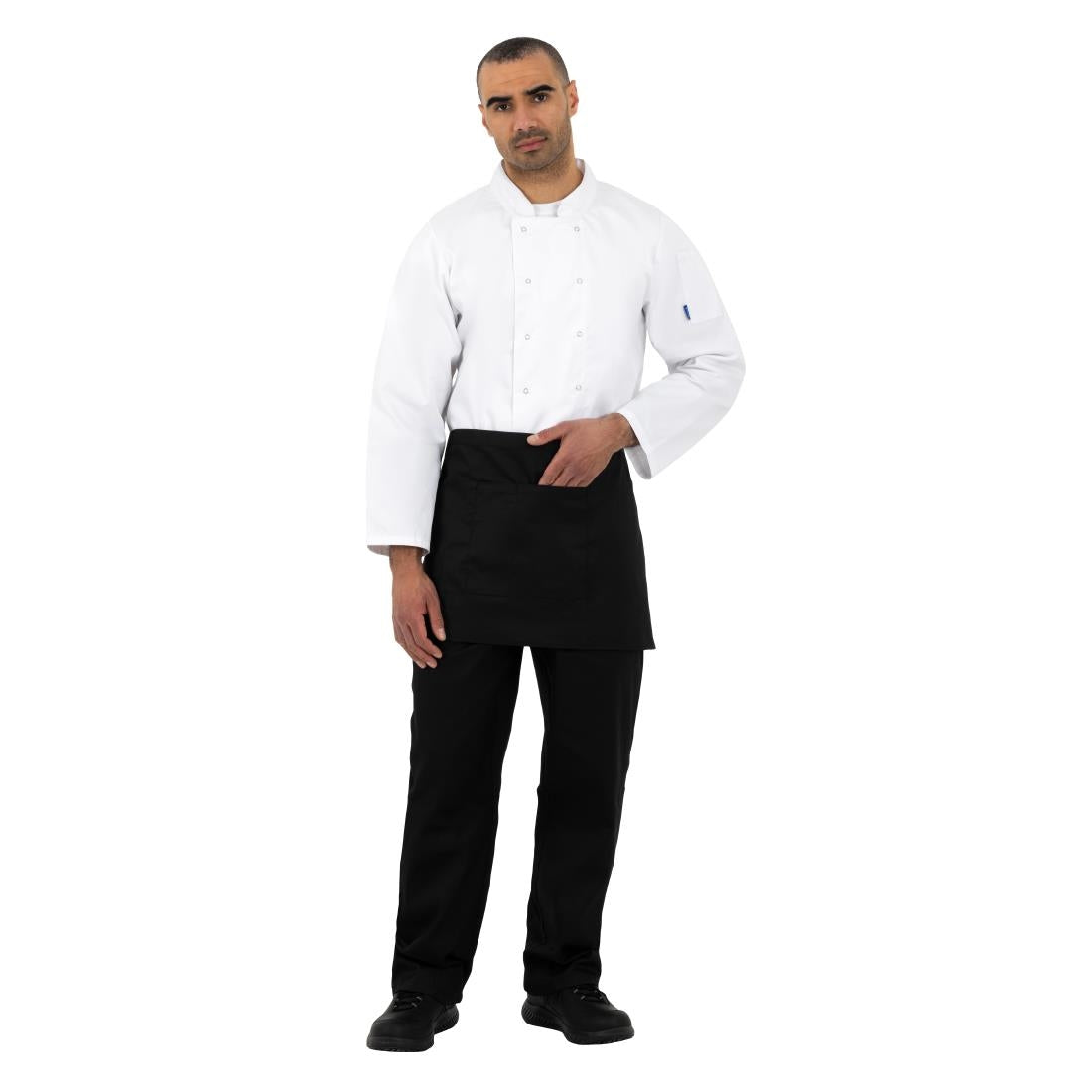 Veste de cuisine mixte Whites Vegas manches longues blanche L — A134-L