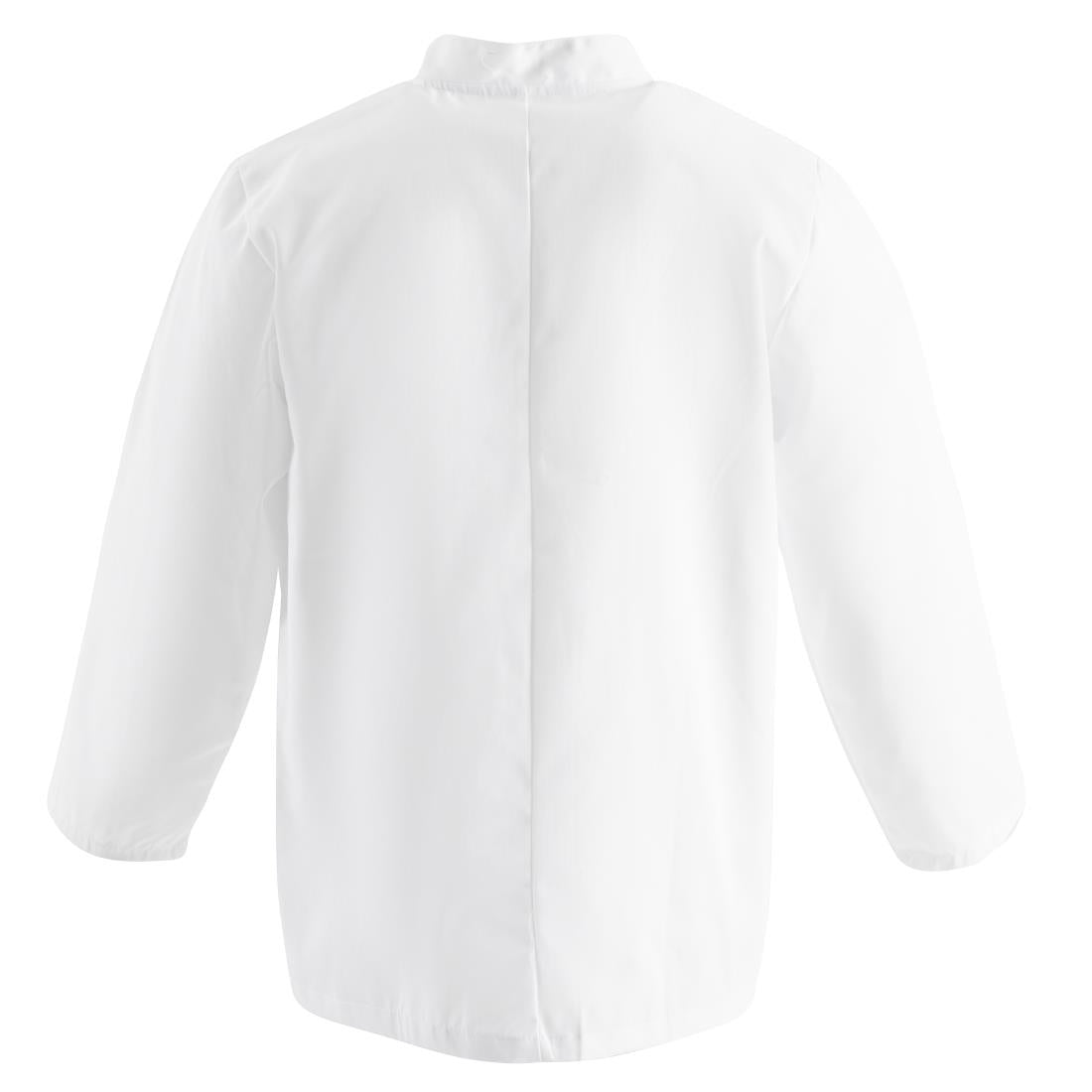 Veste de cuisine mixte Whites Vegas manches longues blanche S — A134-S