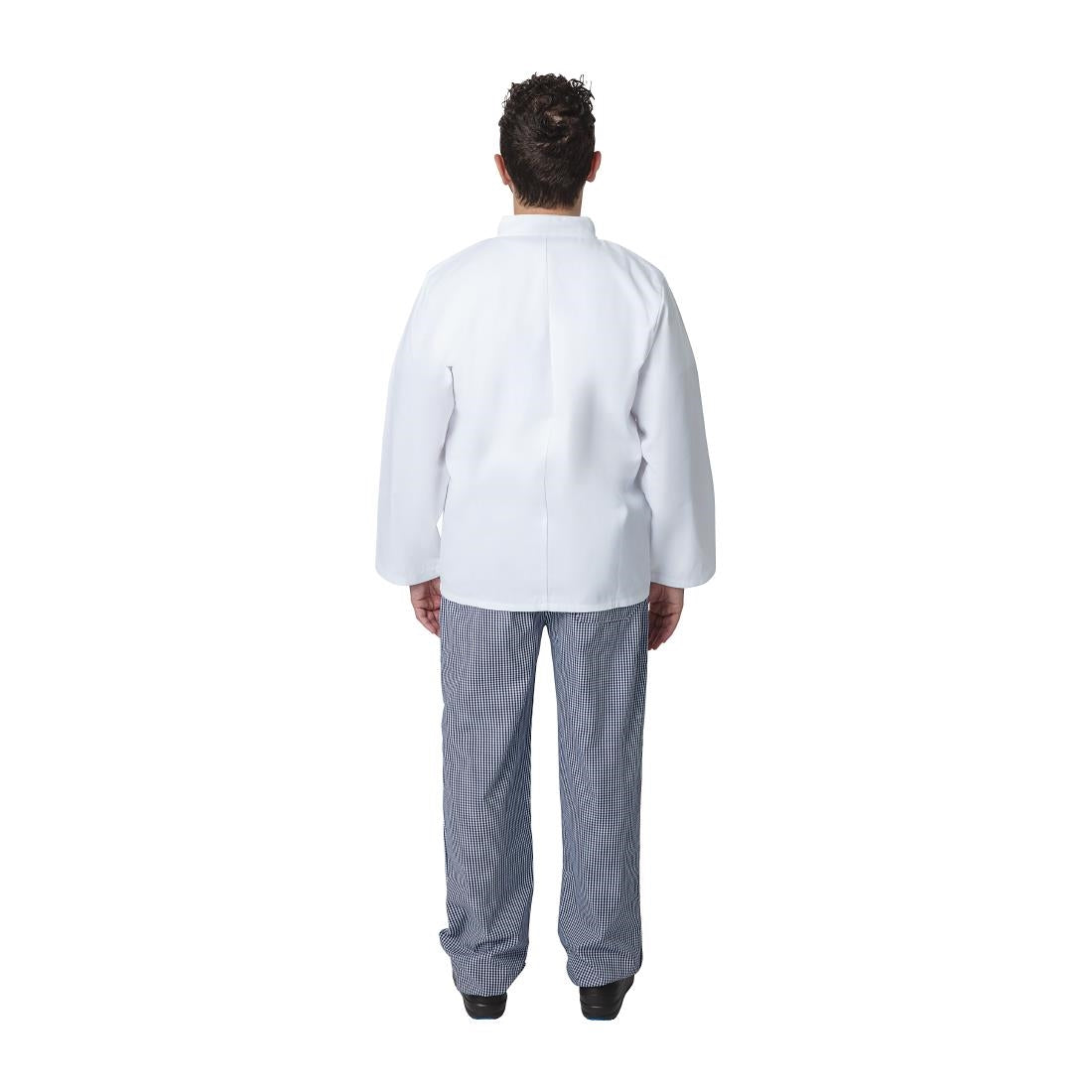 Veste de cuisine mixte Whites Vegas manches longues blanche L — A134-L