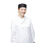 Calot de cuisine en polycoton Whites noir L — A206-L