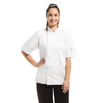 Veste de cuisine mixte Whites Vegas manches courtes blanche M — A211-M