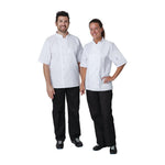 Veste de cuisine mixte Whites Vegas manches courtes blanche M — A211-M