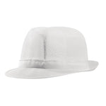 Chapeau Trilby blanc M — A214-M