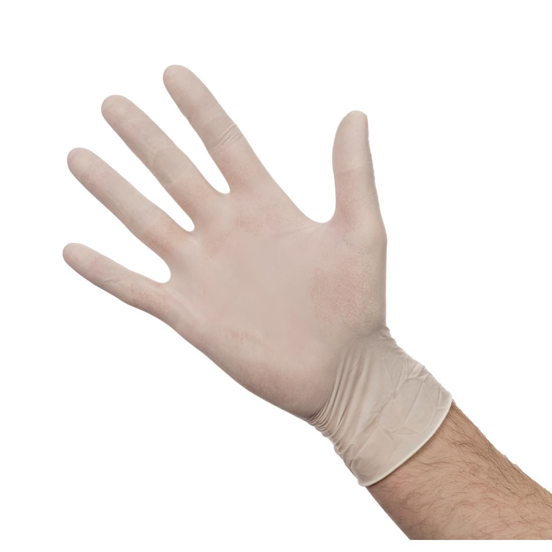 Gants en latex poudrés XL (lot de 100) — A228-XL