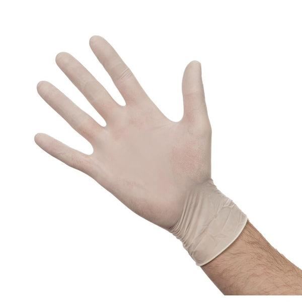 Gants en latex poudrés XL (lot de 100)