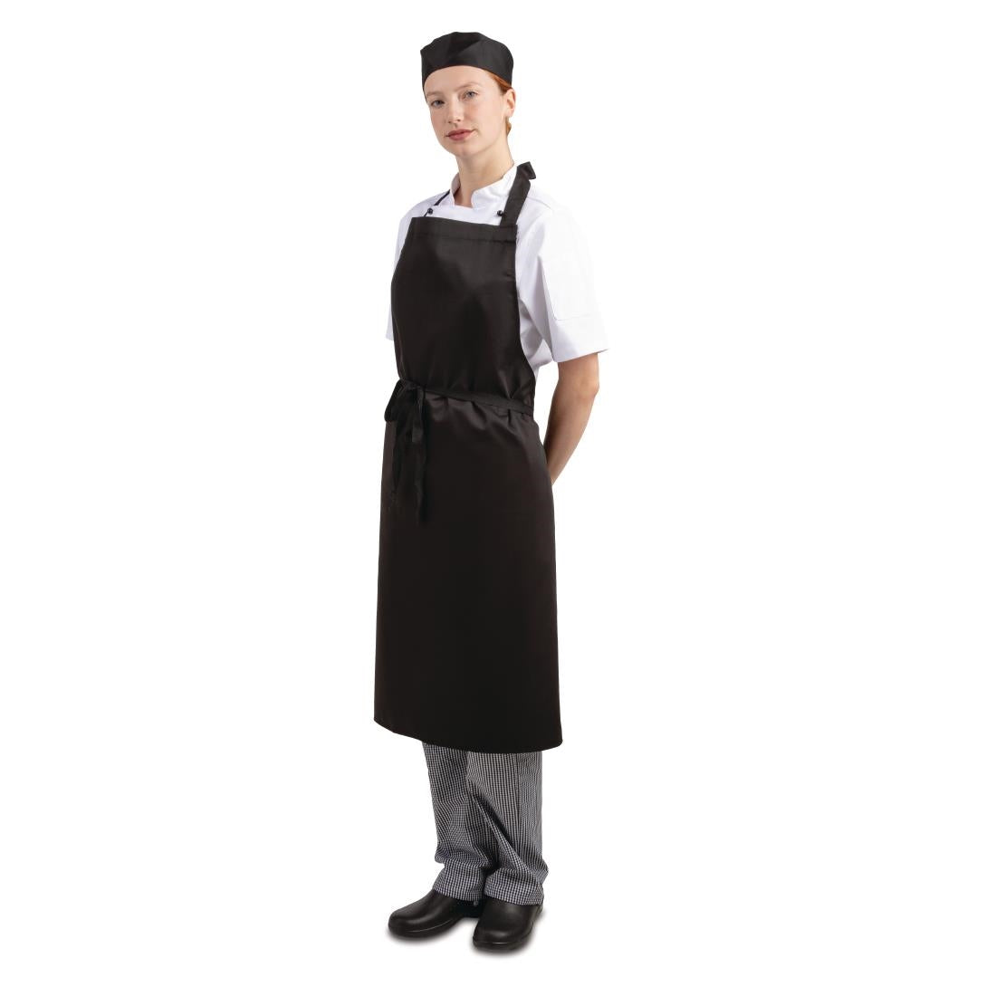 Tablier bavette Whites noir — A279