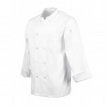 Veste de cuisine mixte Le Mans Chef Works blanche M — A371-M