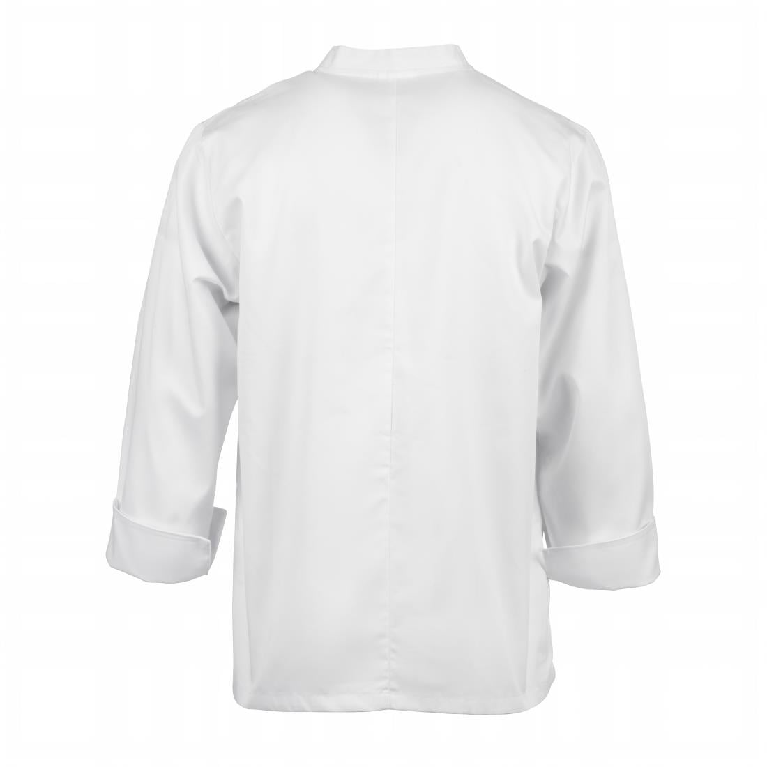 Veste de cuisine mixte Le Mans Chef Works blanche S — A371-S