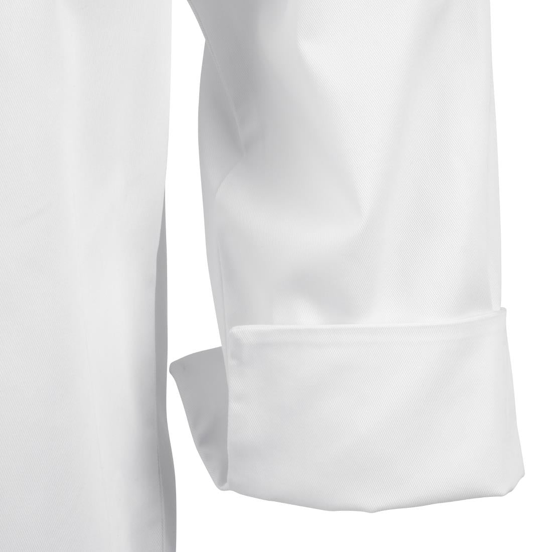 Veste de cuisine mixte Le Mans Chef Works blanche L — A371-L