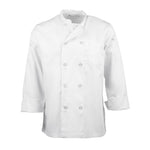 Veste de cuisine mixte Le Mans Chef Works blanche M — A371-M
