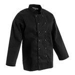 Veste de cuisine mixte Whites Vegas manches longues noire L — A438-L