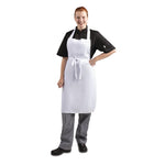 Tablier bavette Whites blanc — A521