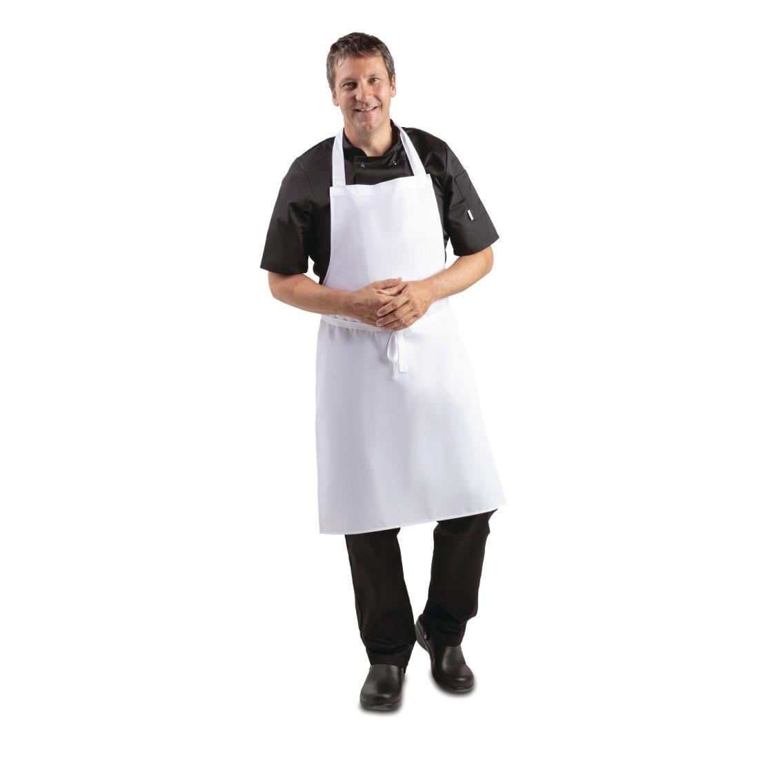 Tablier bavette Whites blanc — A521