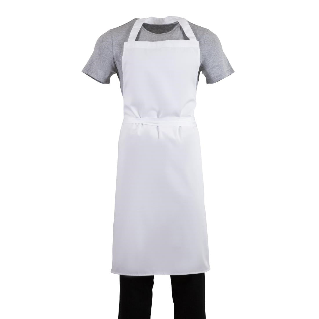 Tablier bavette Whites blanc XL — A522