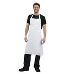 Tablier bavette Whites blanc XL — A522