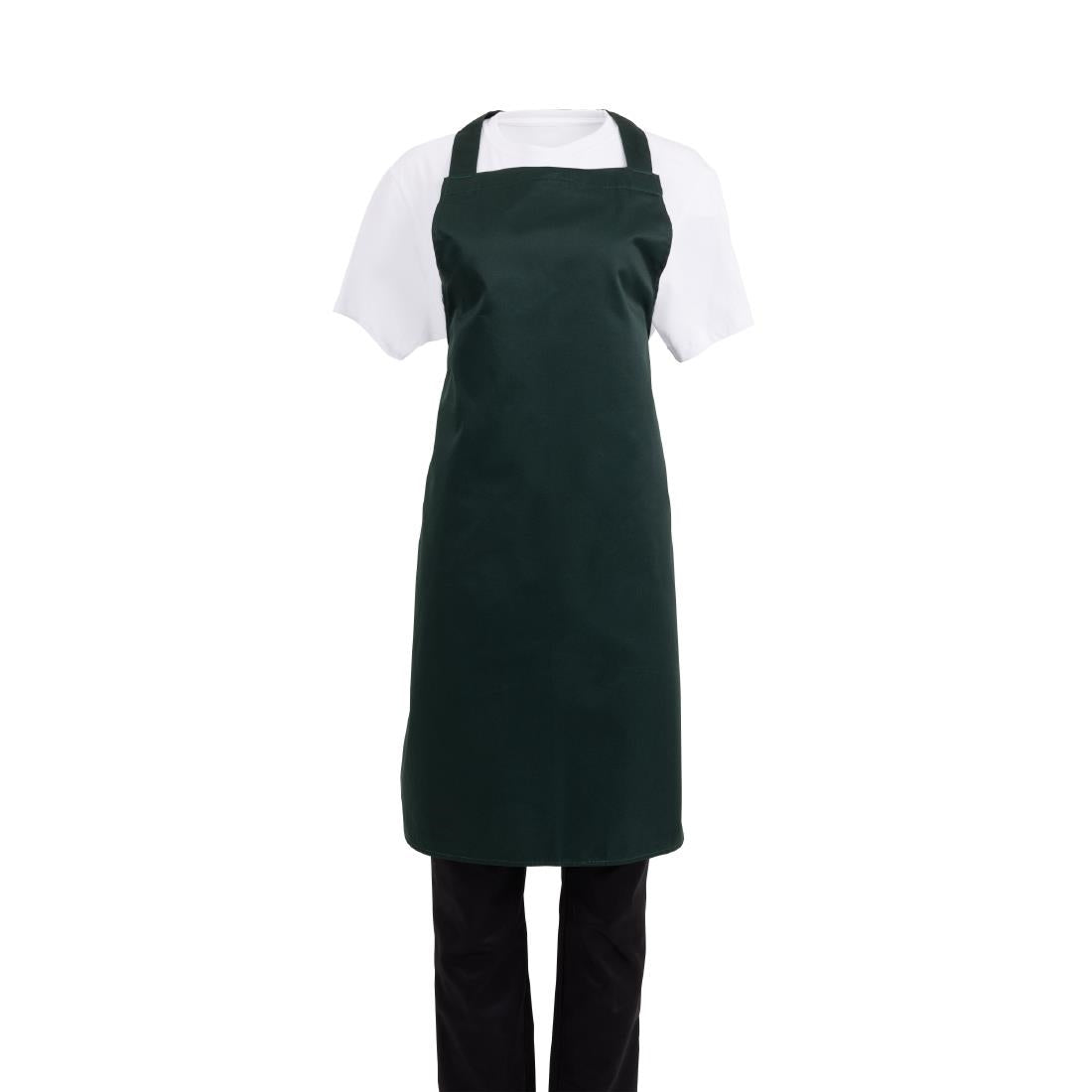 Tablier bavette Whites vert bouteille — A540