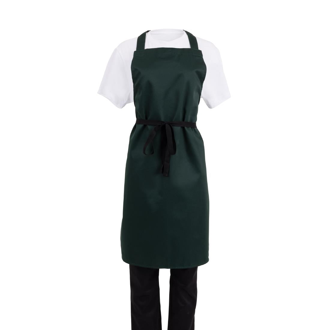 Tablier bavette Whites vert bouteille — A540