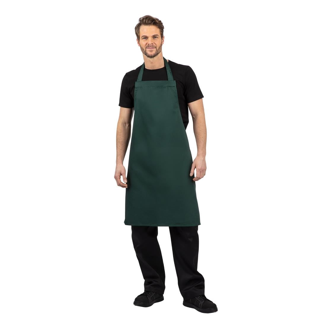 Tablier bavette Whites vert bouteille — A540