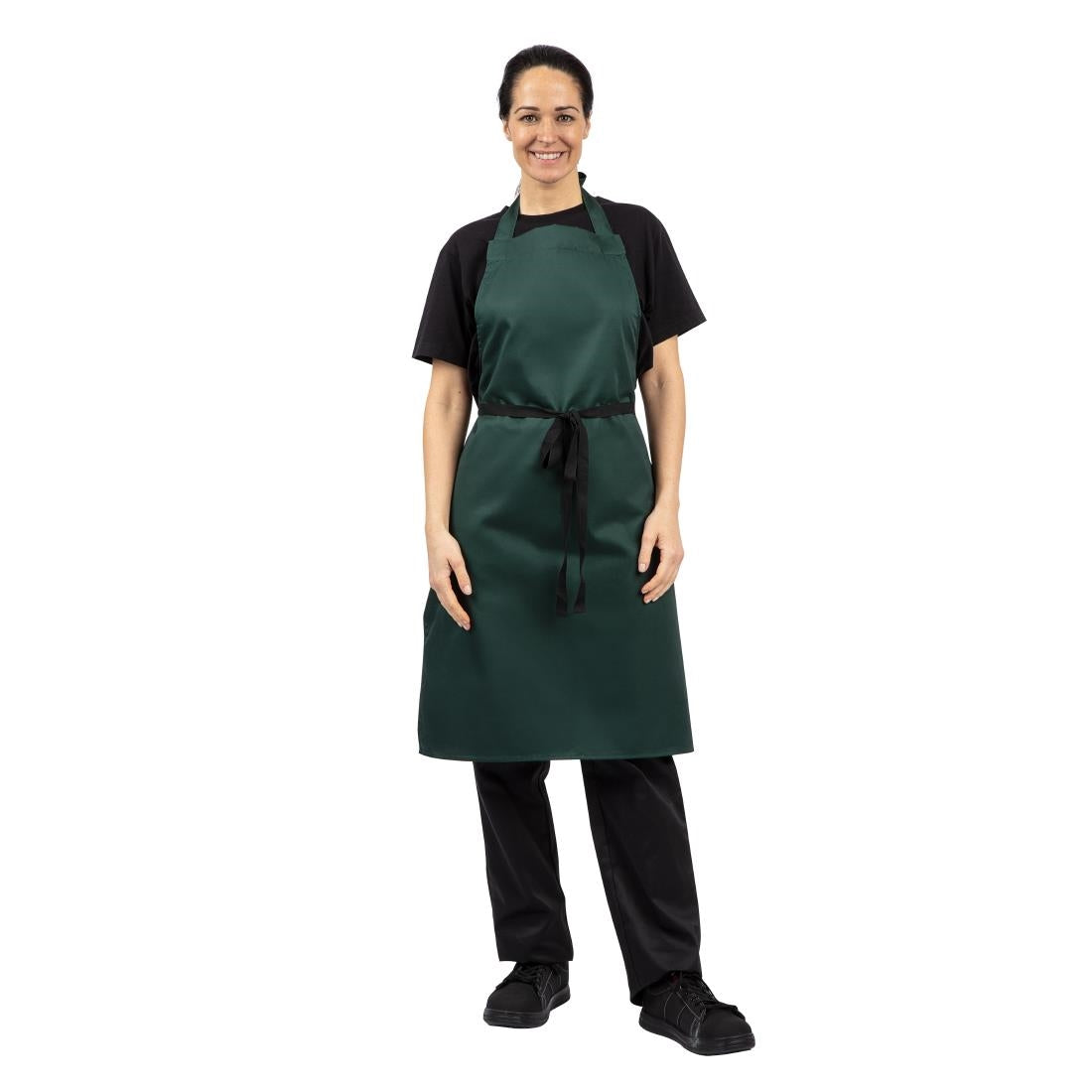 Tablier bavette Whites vert bouteille — A540