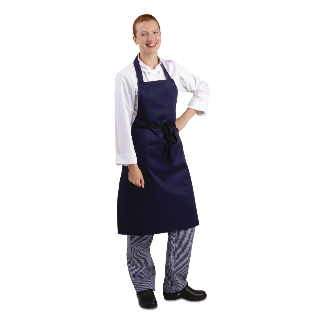 Tablier bavette Whites bleu marine — A543