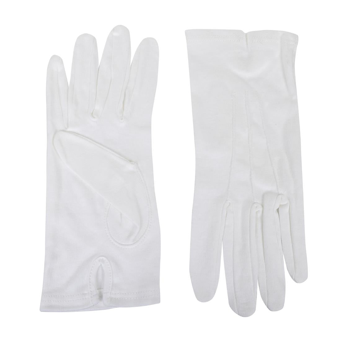 Gants de service pour homme blancs L/XL — A546-L