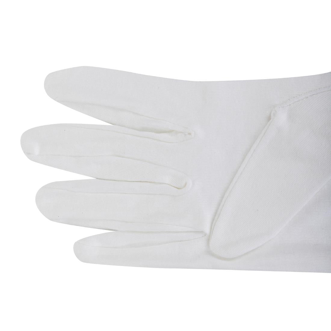 Gants de service pour homme blancs L/XL — A546-L