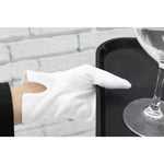 Gants de service pour homme blancs S/M — A546-M
