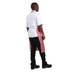 Tablier bavette déperlant Whites rouge et blanc — A581