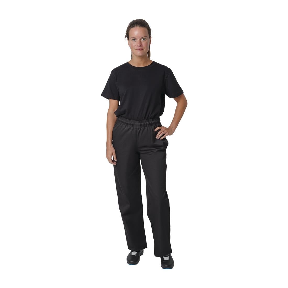 Pantalon de cuisine en polycoton Whites Vegas noir S — A582-S