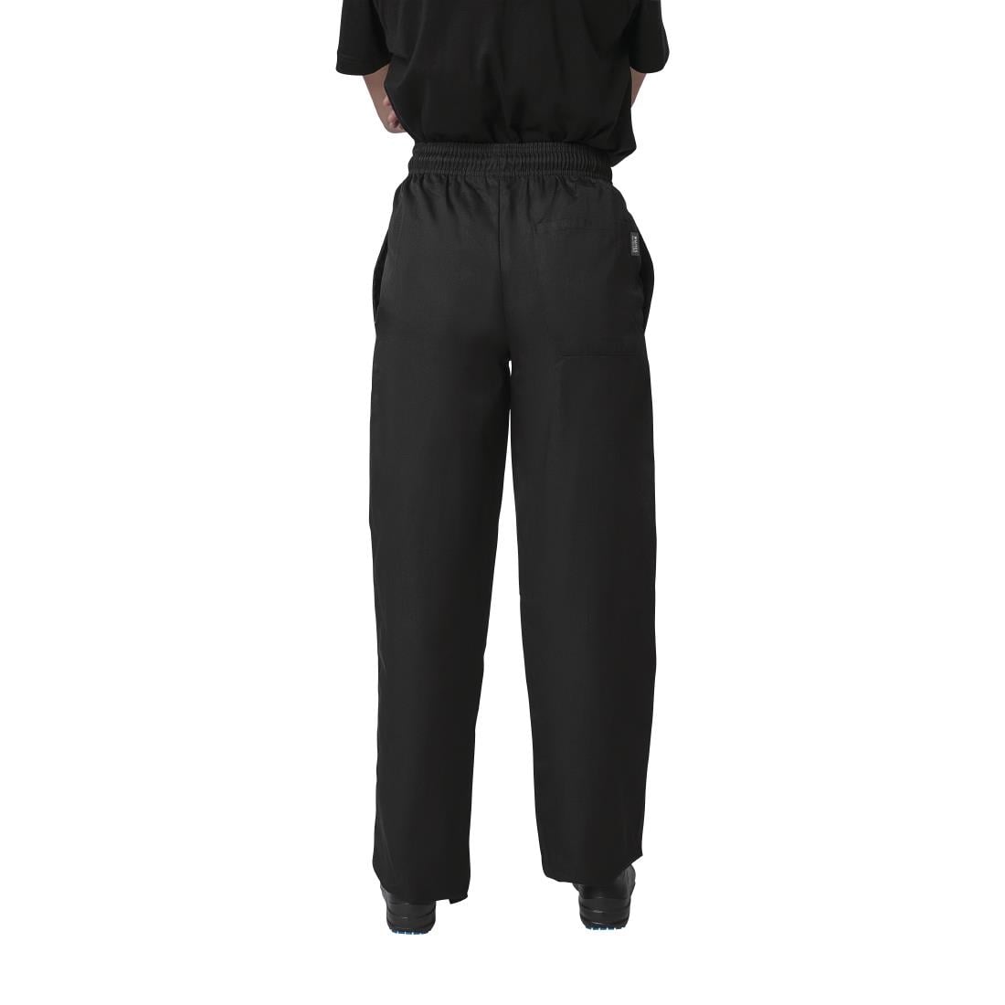 Pantalon de cuisine en polycoton Whites Vegas noir XXL — A582-XXL