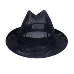 Chapeau Trilby bleu marine S — A652-S
