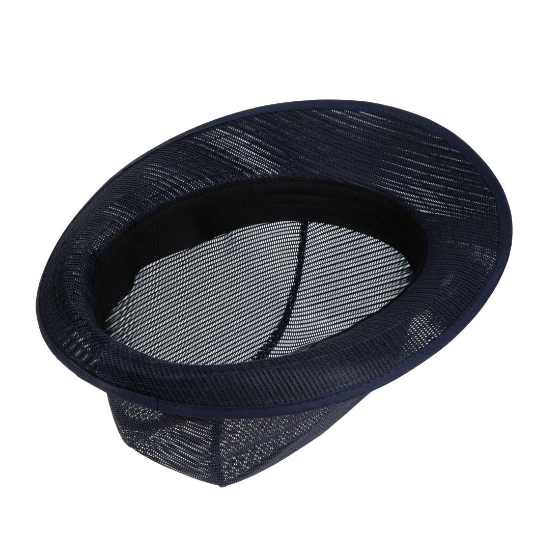 Chapeau Trilby bleu marine S — A652-S