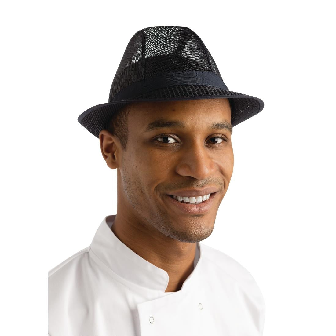 Chapeau Trilby bleu marine S — A652-S