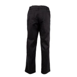Pantalon de cuisine mixte Chef Works Professionnel chevrons noirs M — A674-M