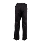 Pantalon de cuisine mixte Chef Works Professionnel chevrons noirs S — A674-S