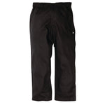 Pantalon de cuisine mixte Chef Works Professionnel chevrons noirs M — A674-M