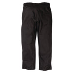 Pantalon de cuisine mixte Chef Works Professionnel chevrons noirs M — A674-M