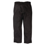 Pantalon de cuisine mixte Chef Works Professionnel chevrons noirs S — A674-S