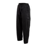Pantalon de cuisinier ample unisexe Chef Works Better Built Baggy noir M — A695-M