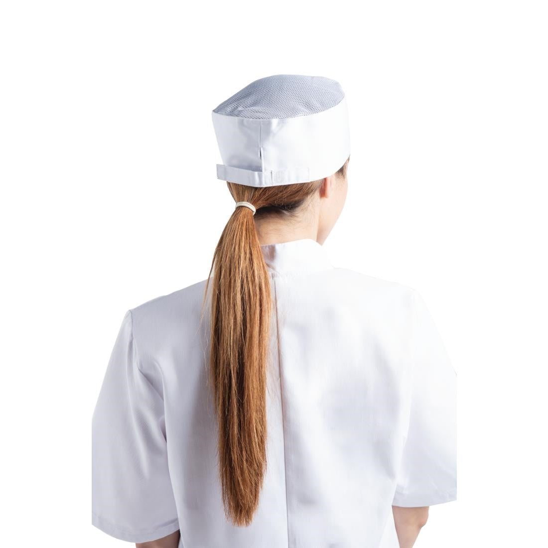 Calot de cuisine Cool Vent Chef Works blanc — A703